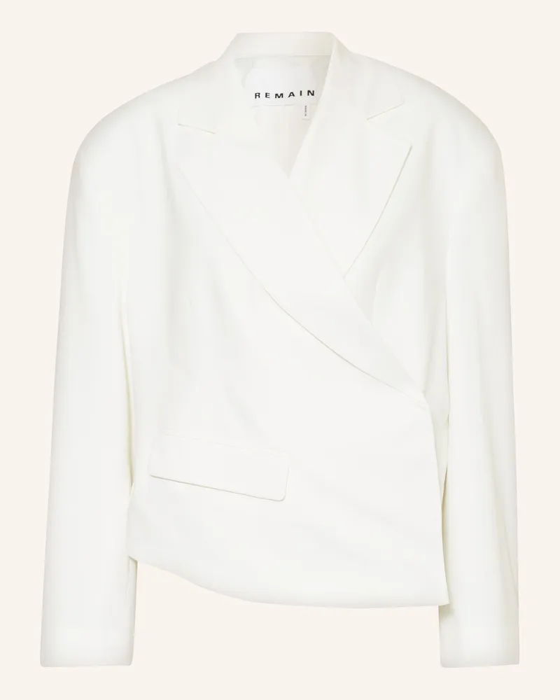 REMAIN Blazer weiss Ecru