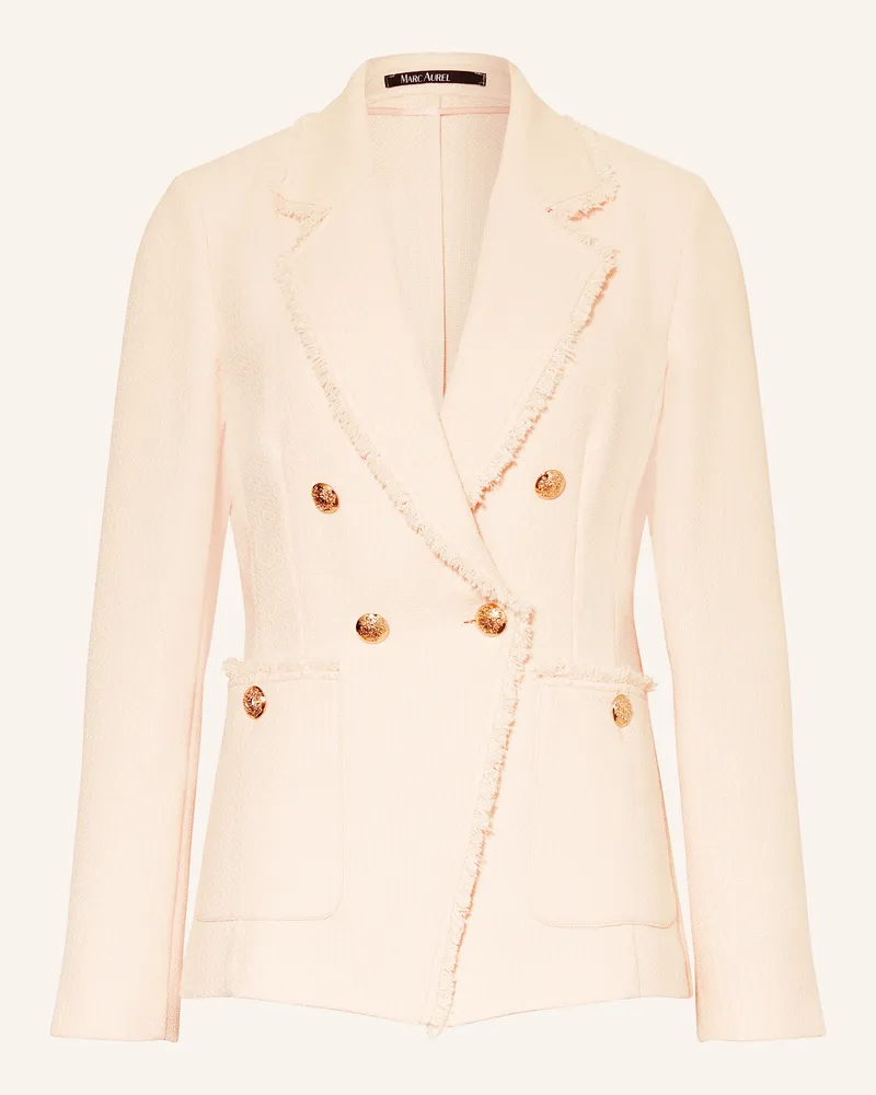 MARC AUREL Jacquard-Blazer Roségold