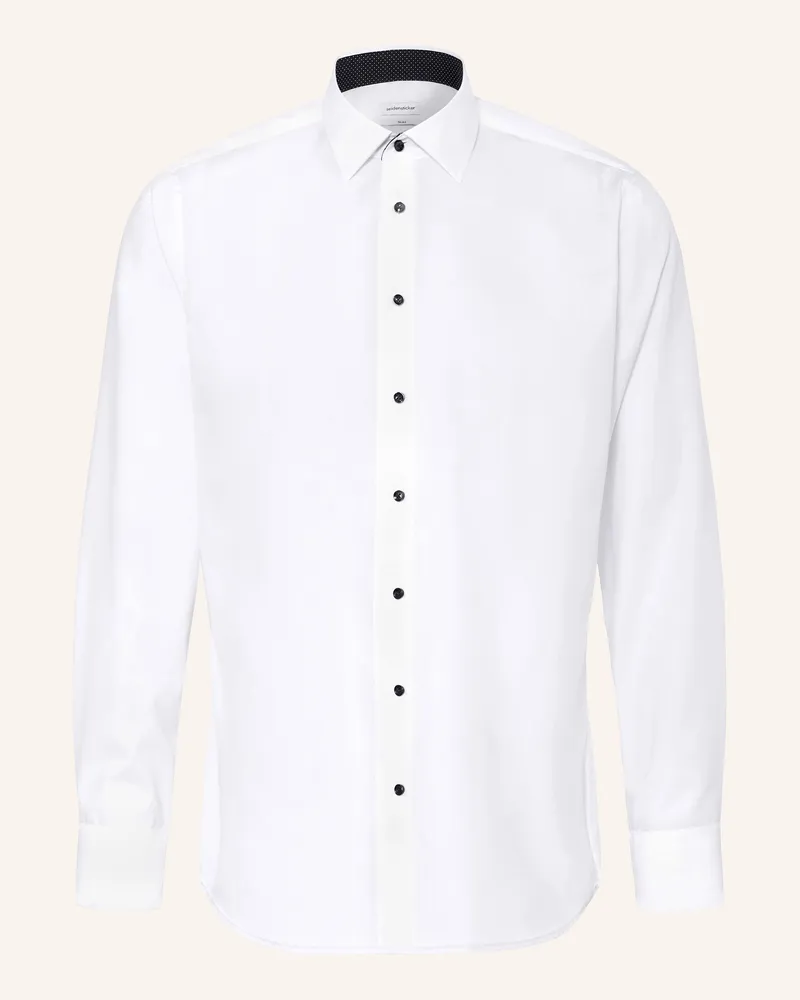 Seidensticker Business Hemd,   Shaped Fit Weiss