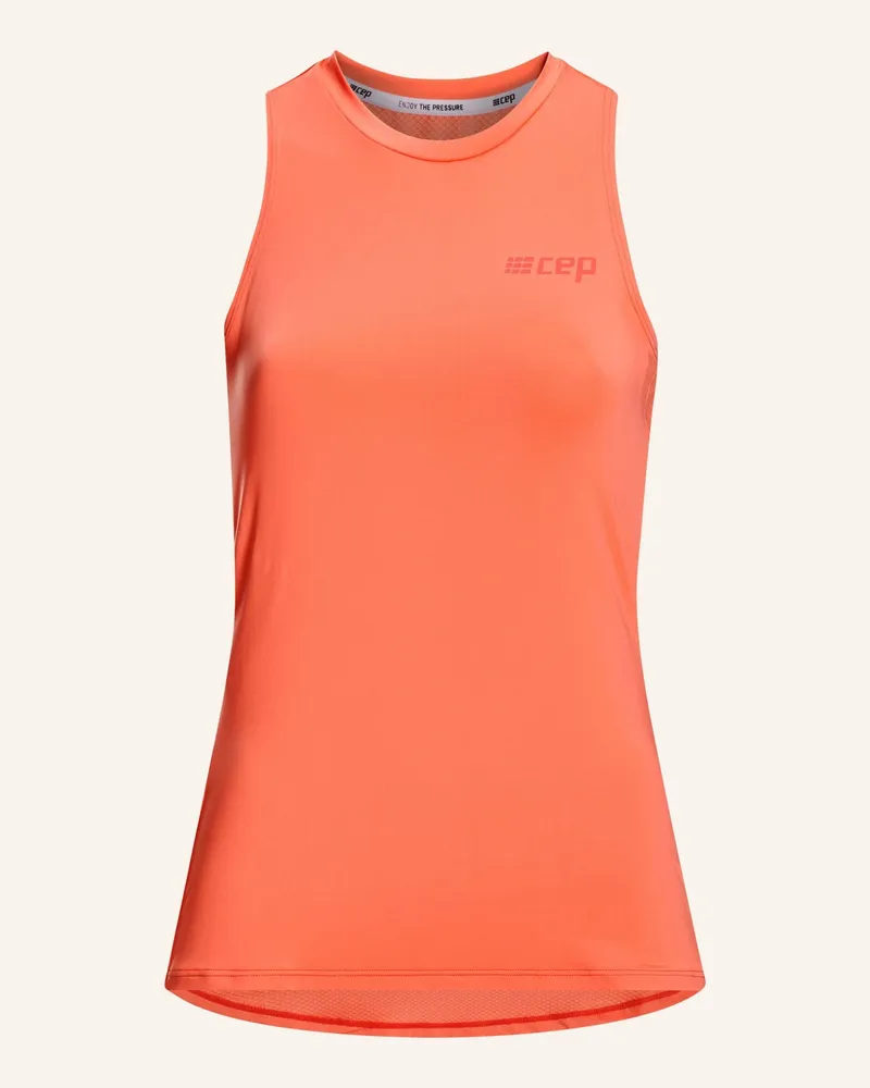 CEP Tanktop The Run orange Orange