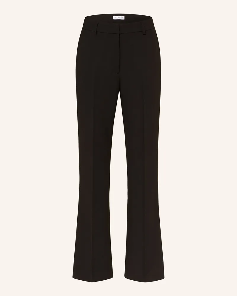 Mrs & HUGS Marlenehose Schwarz