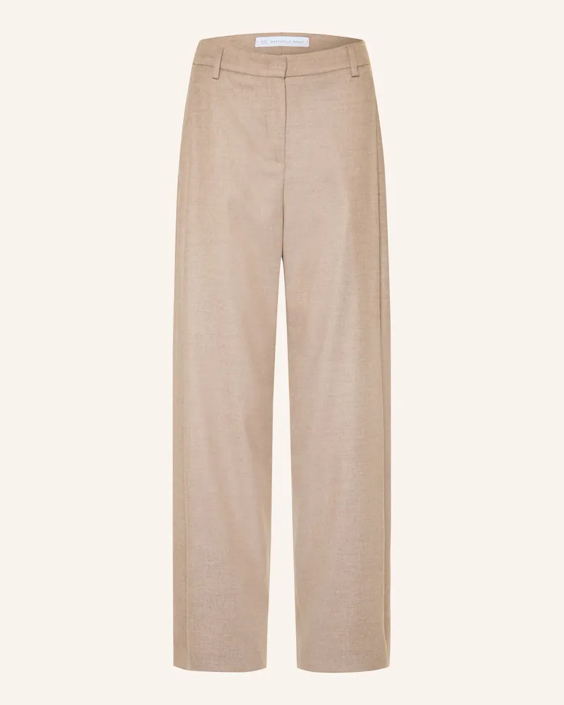 RAFFAELLO ROSSI  Marlenehose Fraya Aus Flanell beige Beige