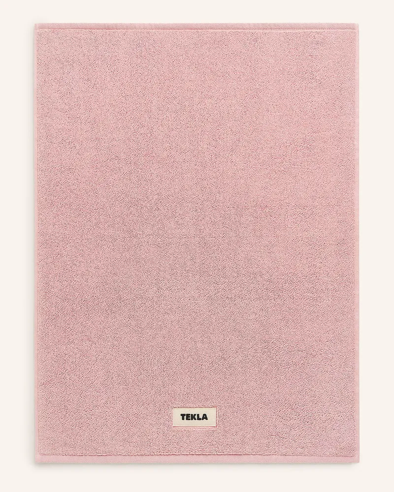 TEKLA Badematte pink Altrosa