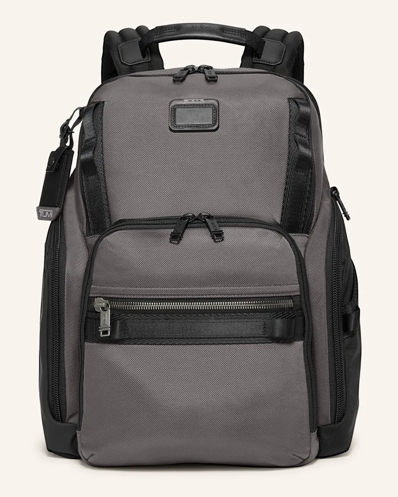 Tumi Alpha Bravo Rucksack Search Backpack Mit Laptop-Fach grau Grau