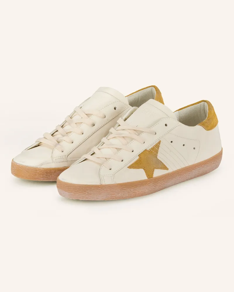 Golden Goose Sneaker SUPER-STAR Ecru