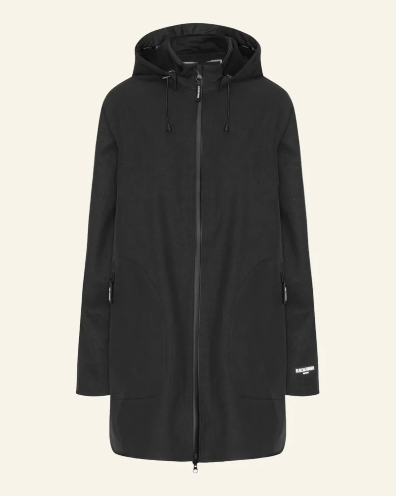 Ilse Jacobsen Regenmantel rain135 schwarz Schwarz