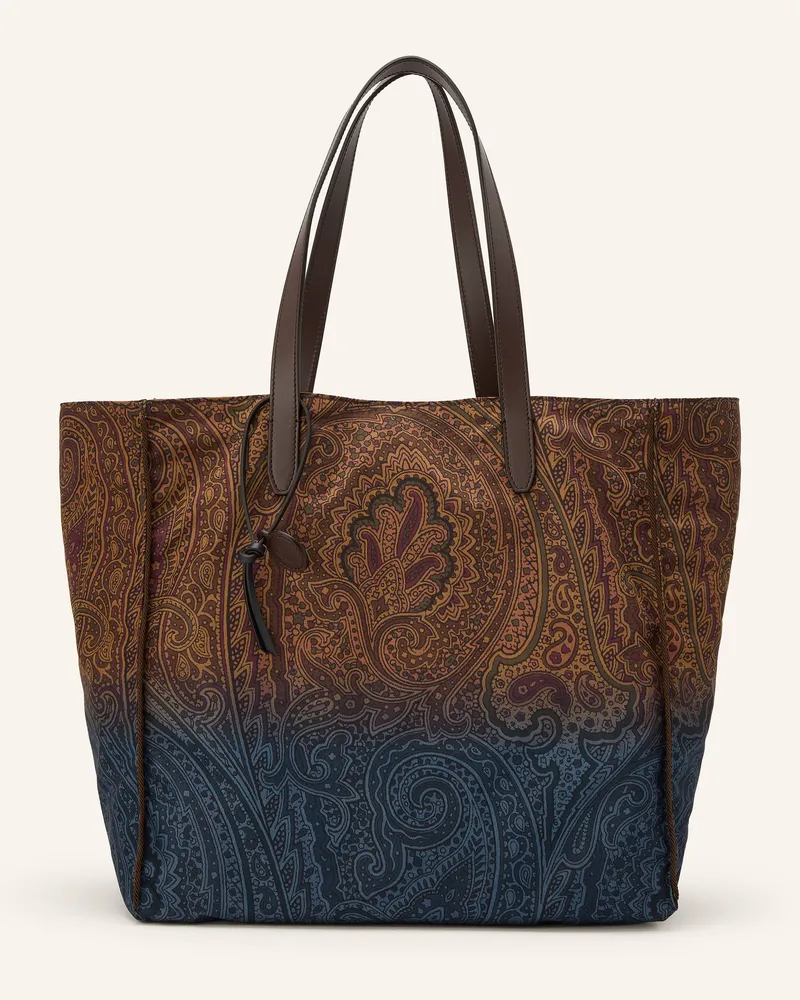 Etro Shopper braun Dunkelbraun