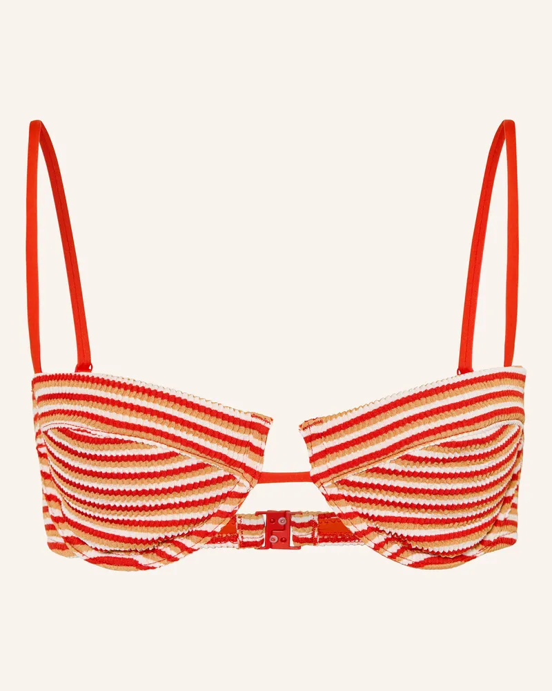 Seafolly Australia Bügel-Bikini-Top Horizons rot Rot
