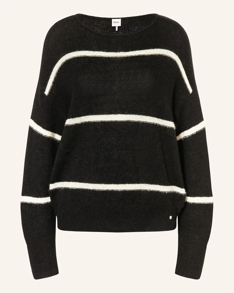 Brax Pullover LISA mit Glitzergarn Schwarz