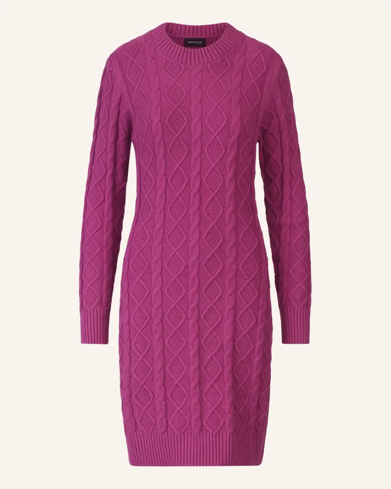 Apart Strickkleid Lila