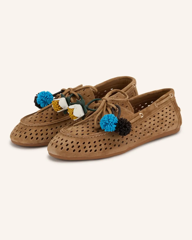 TORAL Bootsschuhe Tl-Karmel Charms braun Camel