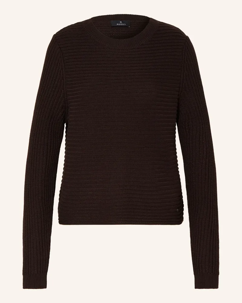 monari Pullover braun Dunkelbraun
