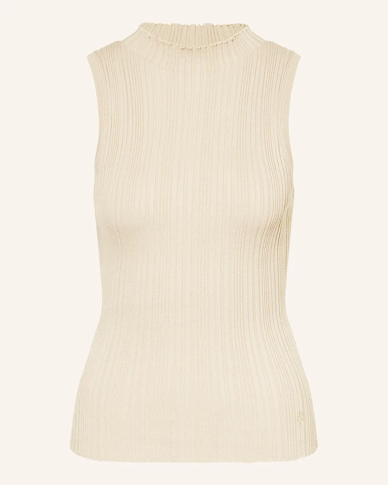 HUGO BOSS Stricktop SAREPILK Hellbraun