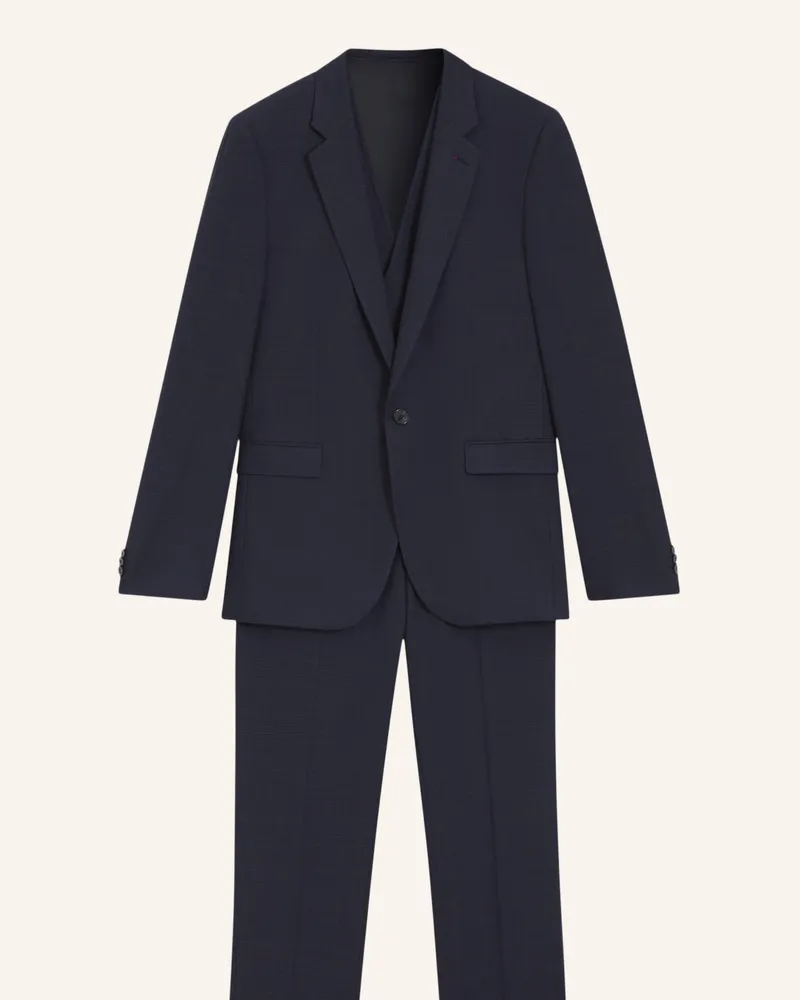 HUGO BOSS Business Anzug ARTI/HESTEN242V1X Extra-Slim Fit Dunkelblau