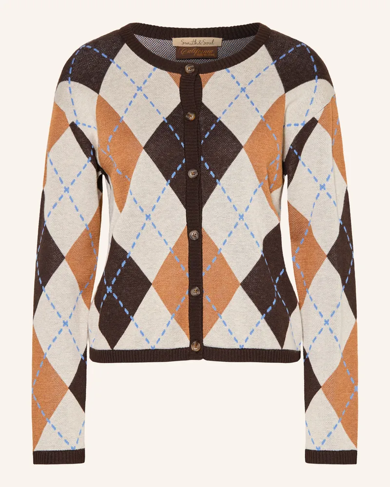 Smith & Soul Strickjacke beige Braun