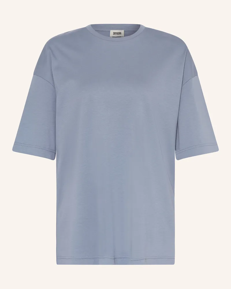 Drykorn T-Shirt Anayo blau Blaugrau