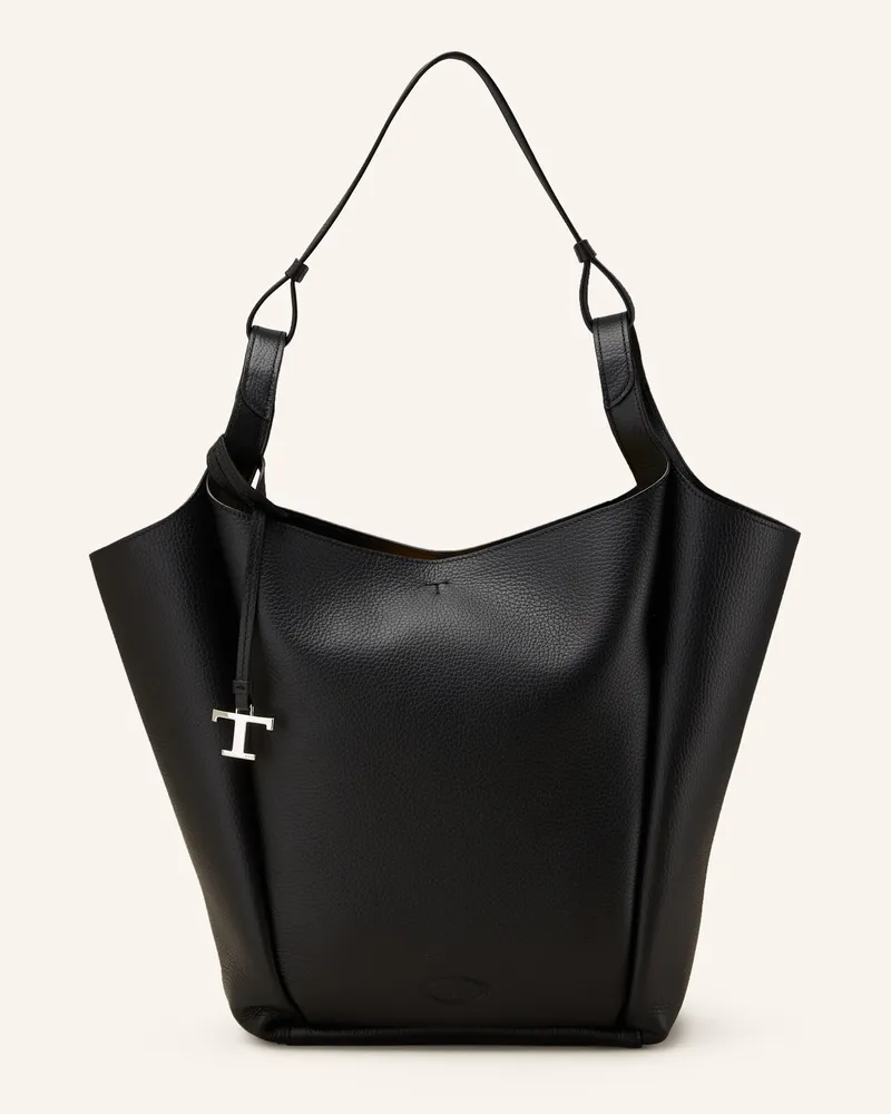 TOD'S Shopper Schwarz