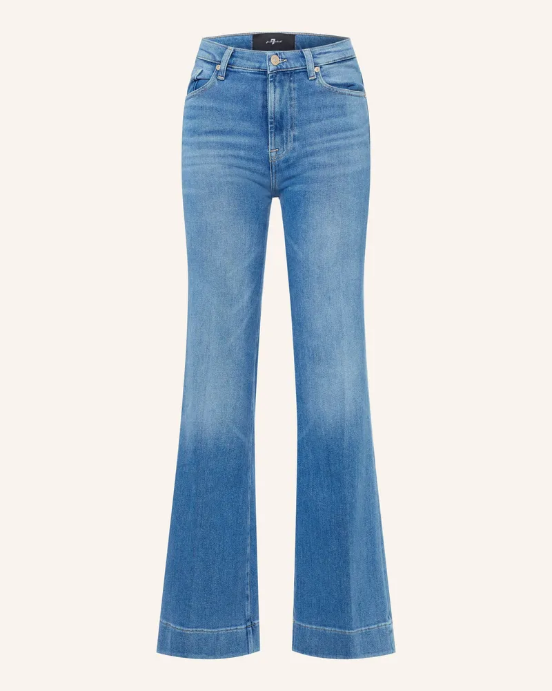 7 for all mankind Wide Leg Jeans Modern Dojo Slim Illusion blau 3ny