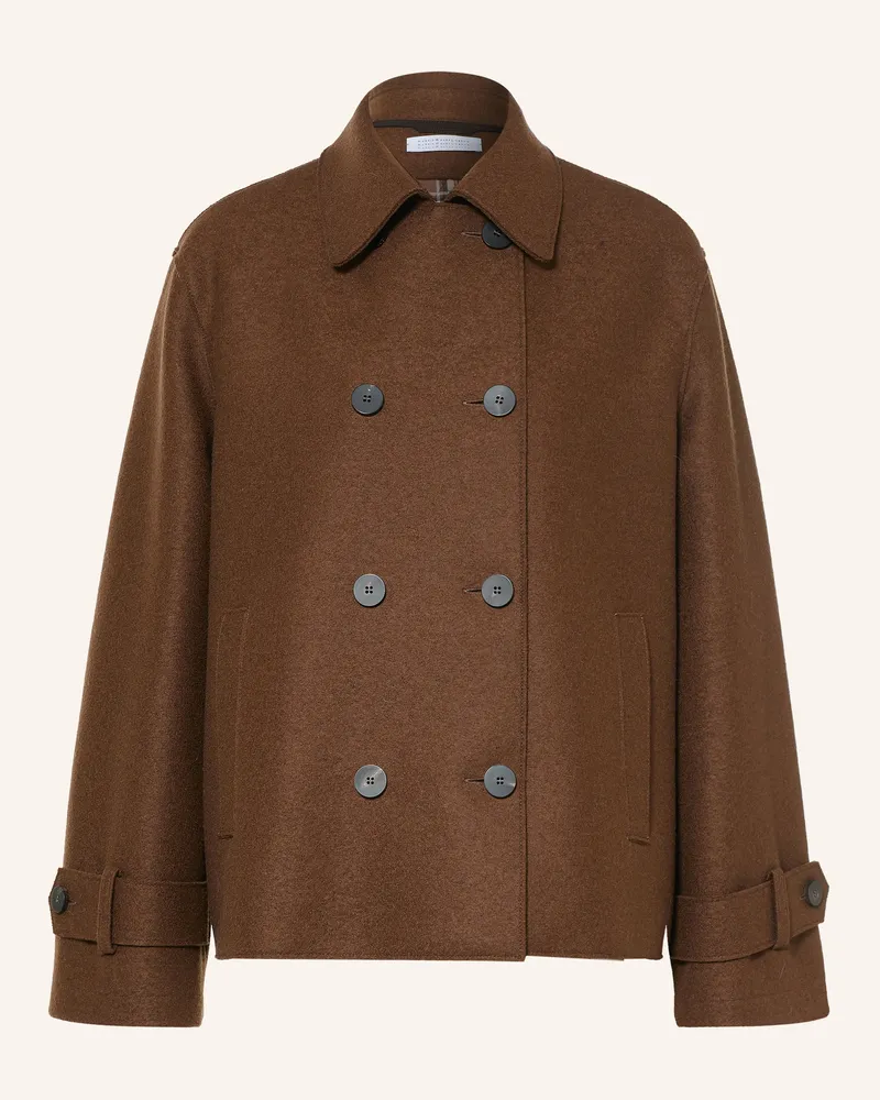Harris Wharf London Cabanjacke braun Braun