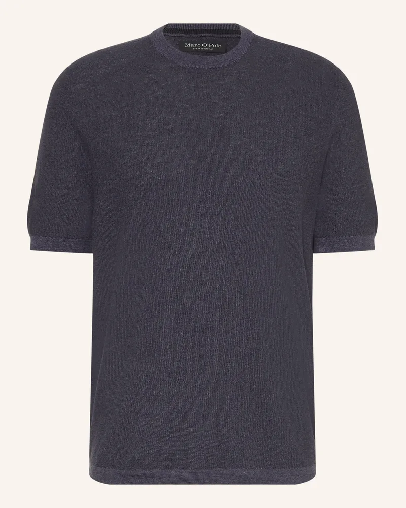 Marc O'Polo Strickshirt Dunkelblau