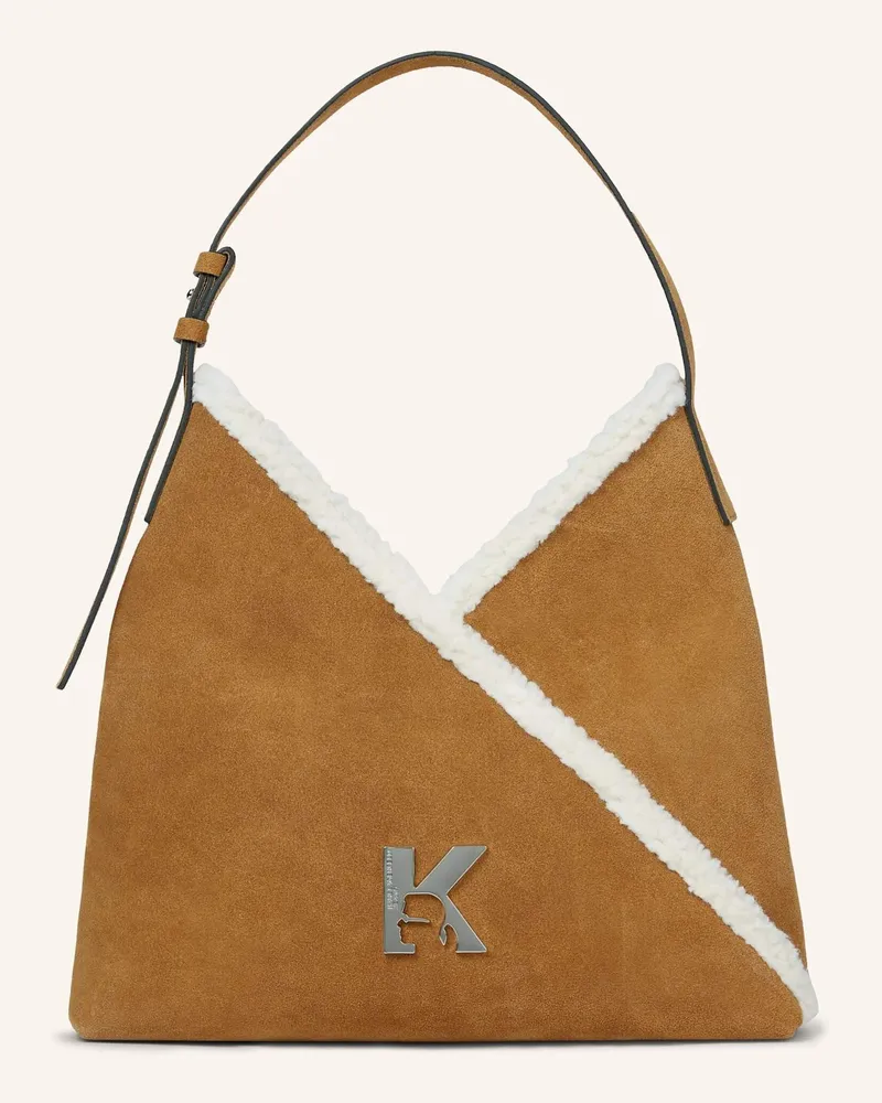 Karl Lagerfeld Handtasche braun Braun