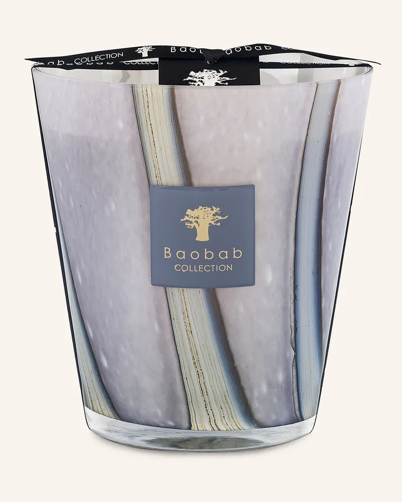 Baobab Collection Duftkerze Broceliande grau Grau