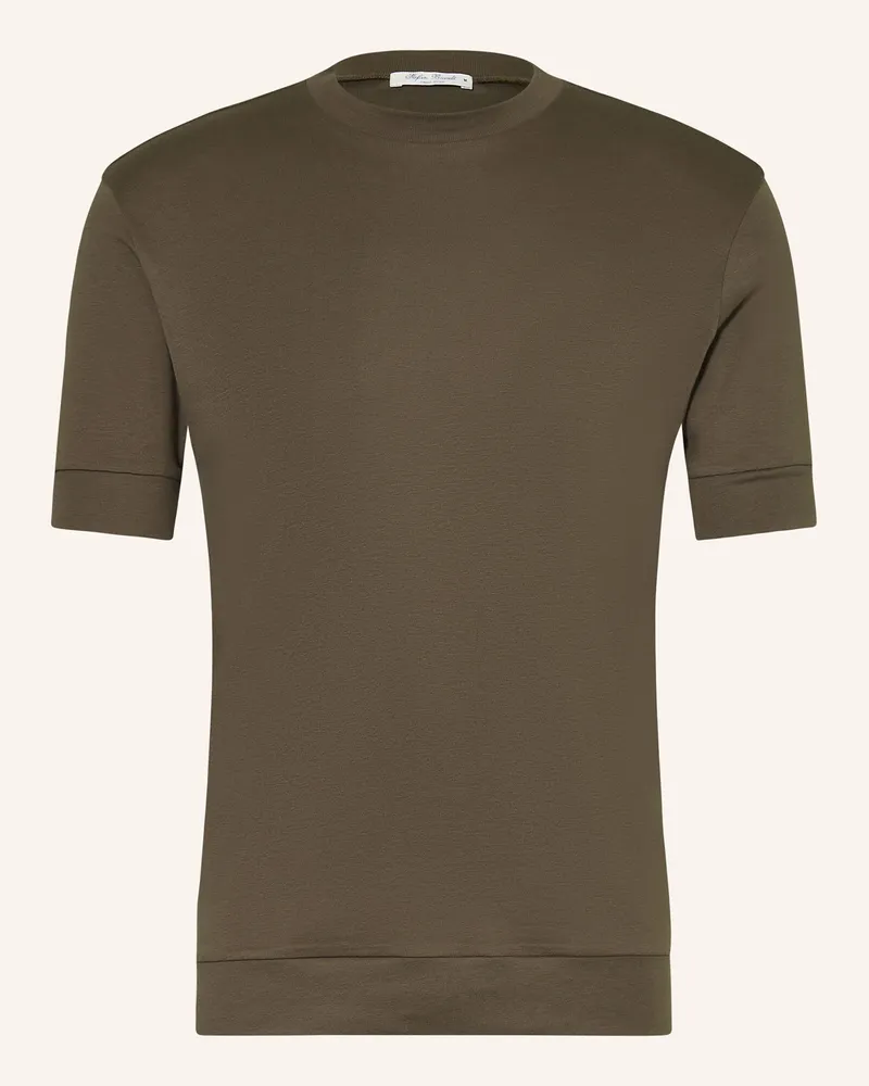 Stefan Brandt T-Shirt Eli gruen Khaki
