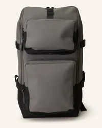 RAINS Rucksack TRAIL CARGO 14 l mit Laptop-Fach Grau