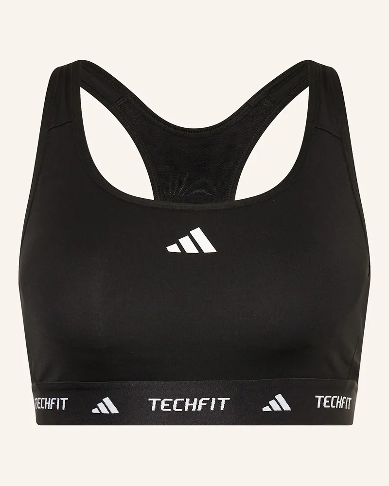 adidas Sport-Bh Techfit schwarz Schwarz