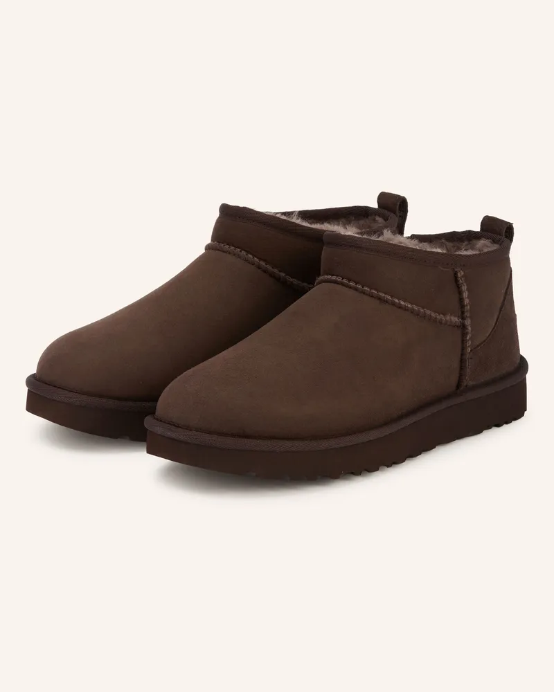 UGG Boots Classic Ultra Mini braun Braun