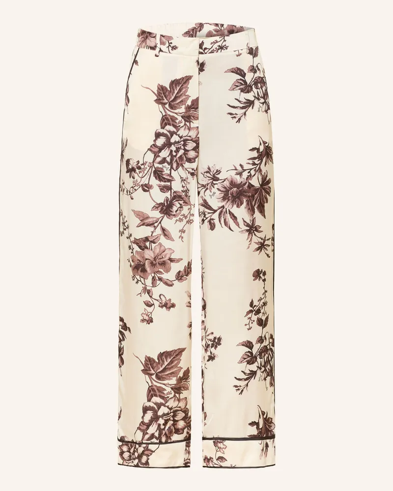 Liu Jo Marlenehose Aus Satin braun Braun