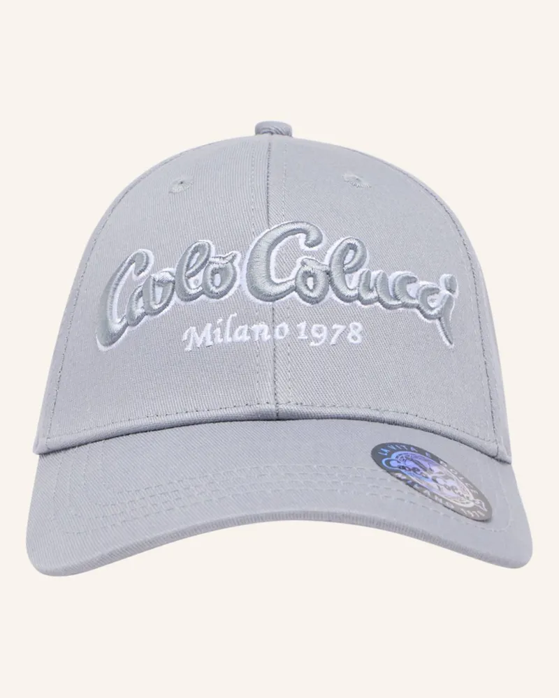 Carlo Colucci Unisex Basic Basecap ELEZI Grau