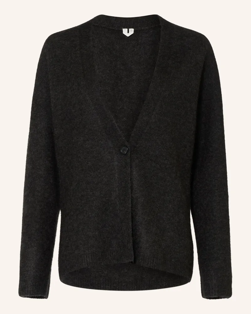 Arket Strickjacke Baraka grau Dunkelbraun