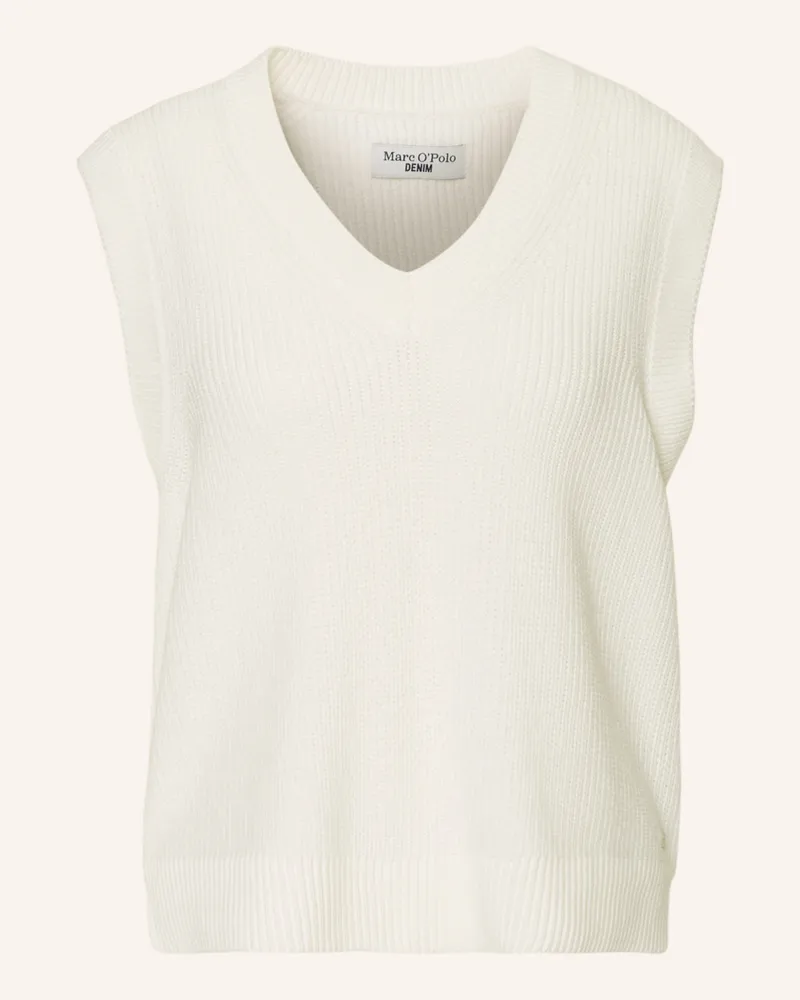 Marc O'Polo Pullunder weiss Weiss