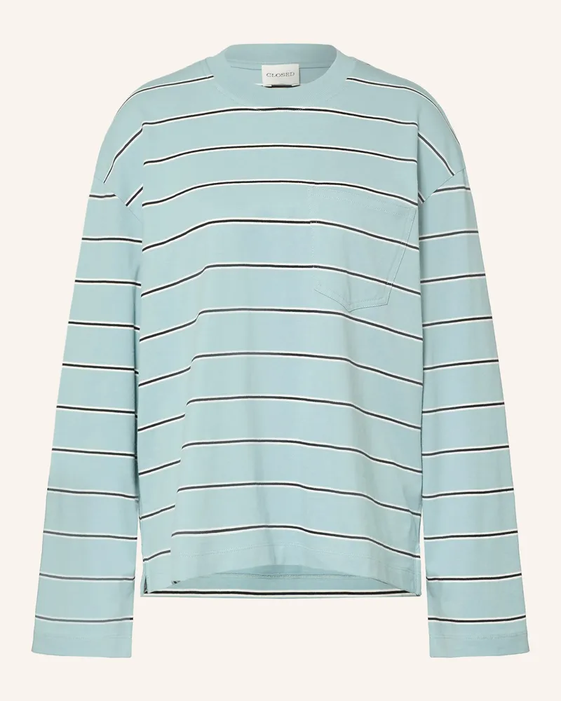 Closed Longsleeve blau Türkis