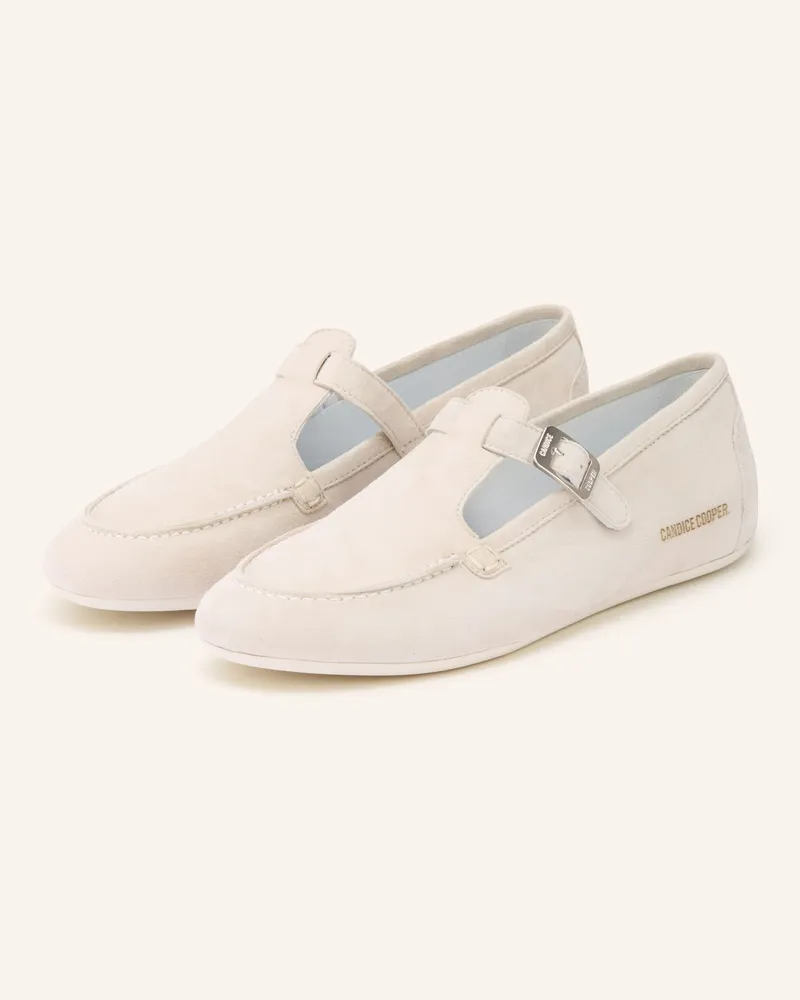 Candice Cooper Mary-Jane-Loafer ROCK MOK Beige