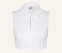 Dirndlbluse weiss