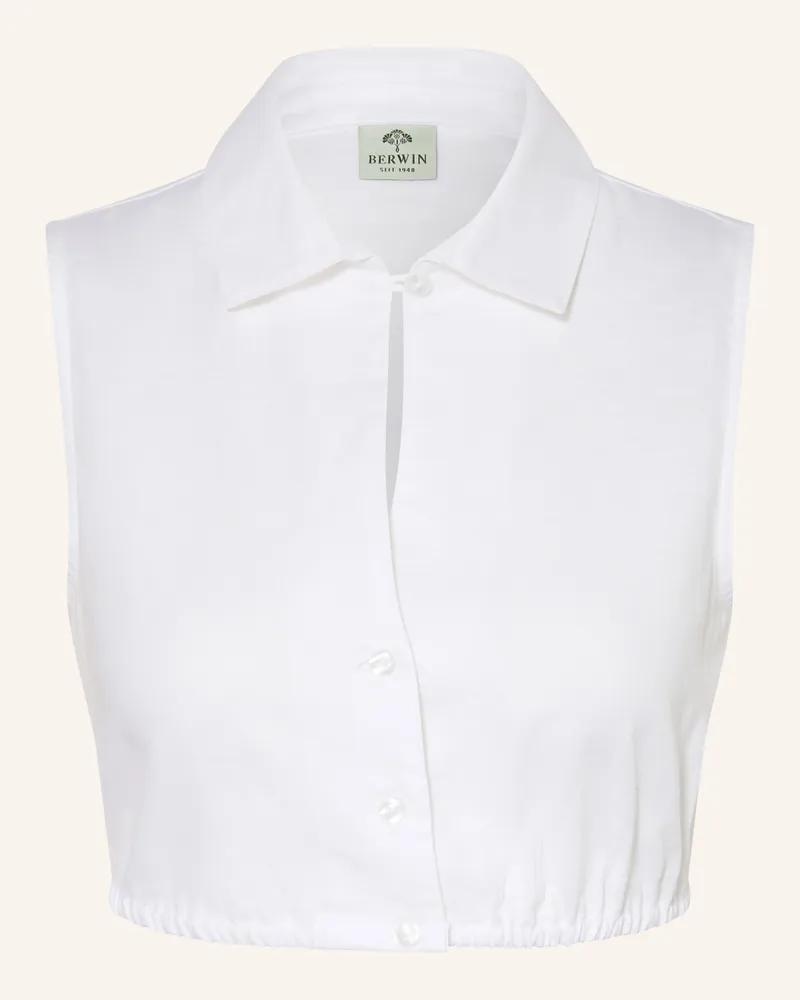 Berwin & Wolff Dirndlbluse weiss Weiss