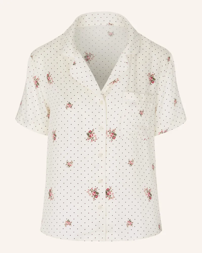 Hunkemöller Schlafshirt Satin weiss Weiss