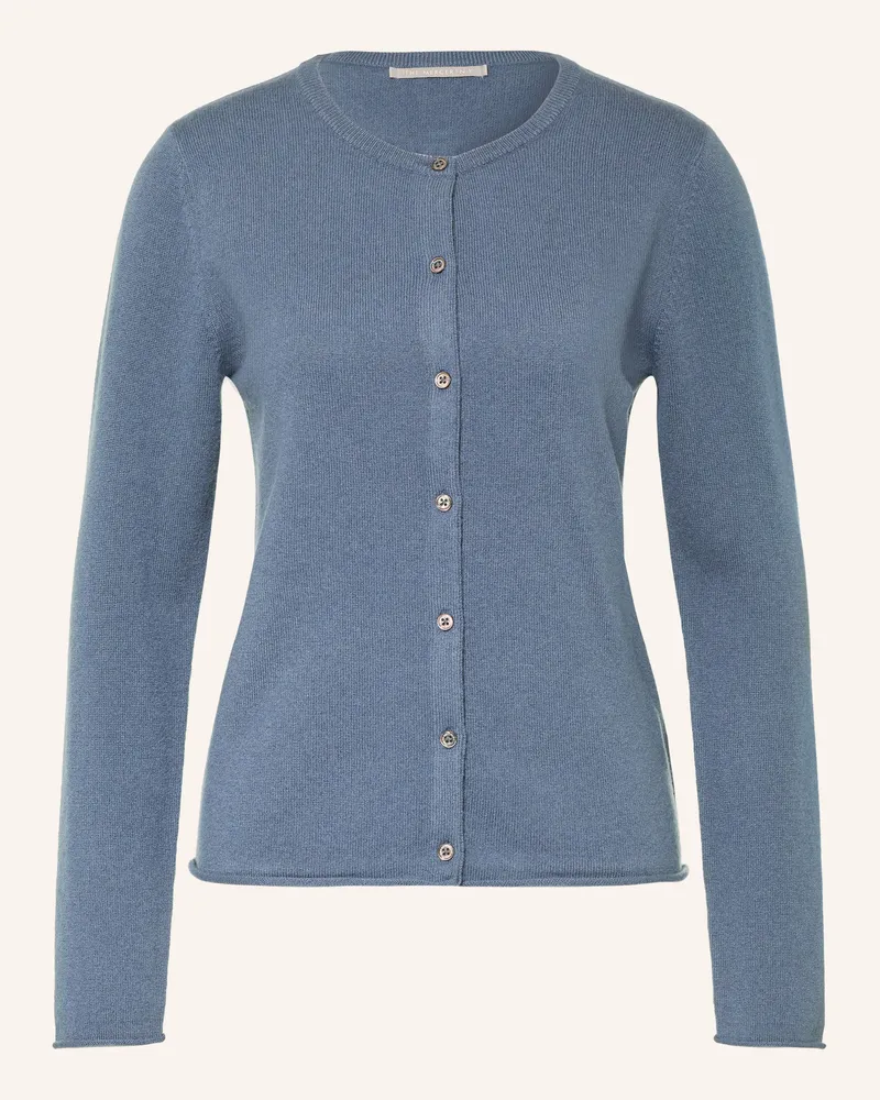 (THE MERCER) N.Y. Strickjacke Aus Cashmere blau Blaugrau