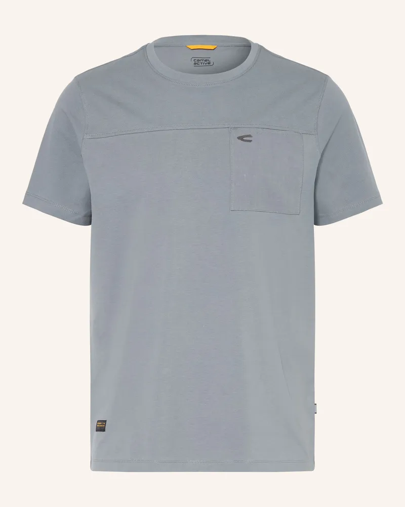 Camel Active T-Shirt Blaugrau