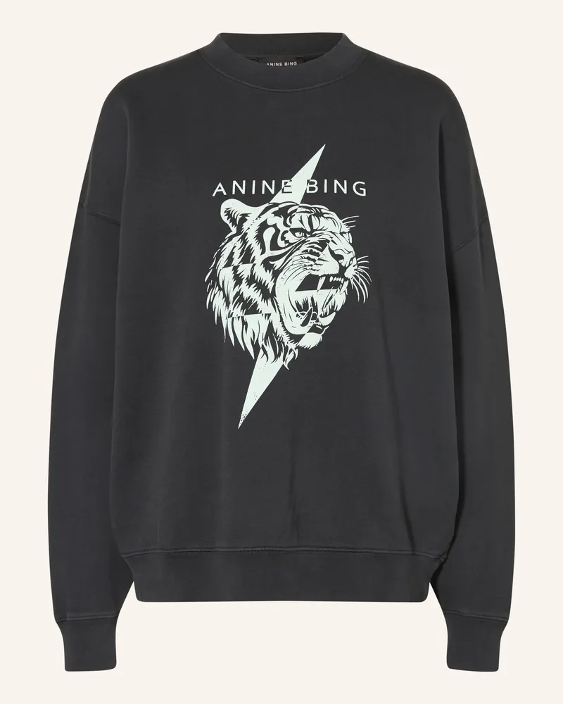 Anine Bing Sweatshirt Miles schwarz Schwarz