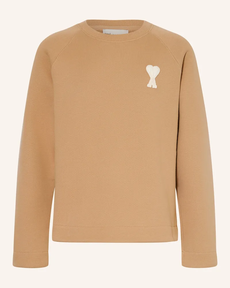 AMI Paris Sweatshirt beige Beige
