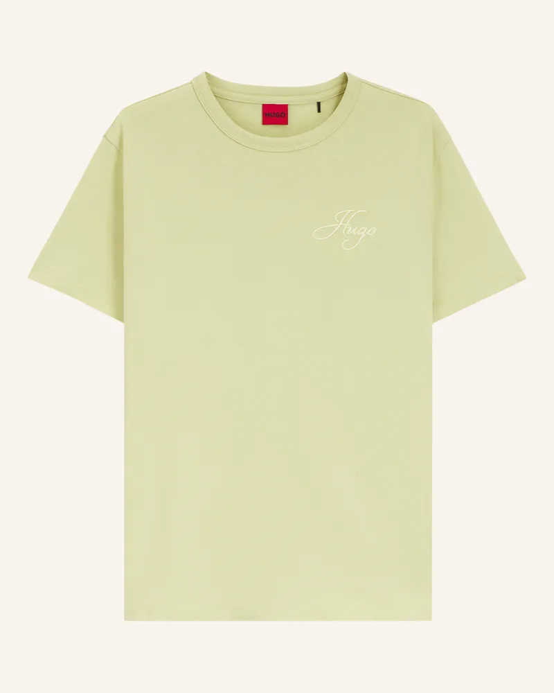 HUGO BOSS T-Shirt DAMACIA_7 Regular Fit Beige