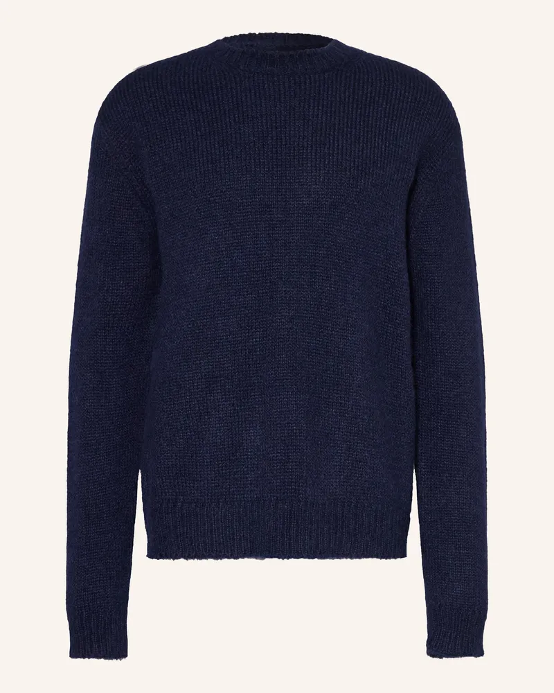 Jil Sander Alpaka-Pullover Dunkelblau