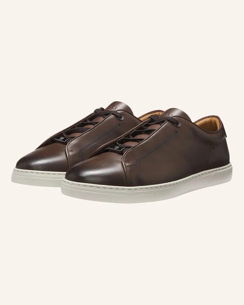 HUGO BOSS Sneaker Gary_L_Tenn_Buhd braun Dunkelbraun