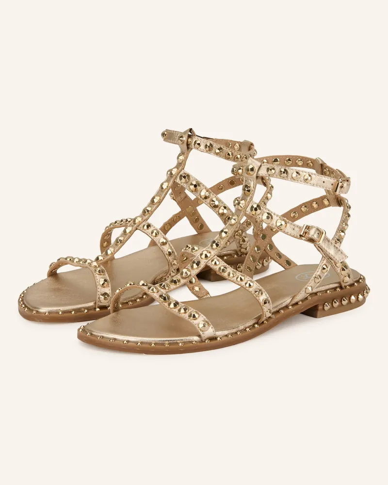 ash Sandalen Precious Mit Nieten gold Roségold