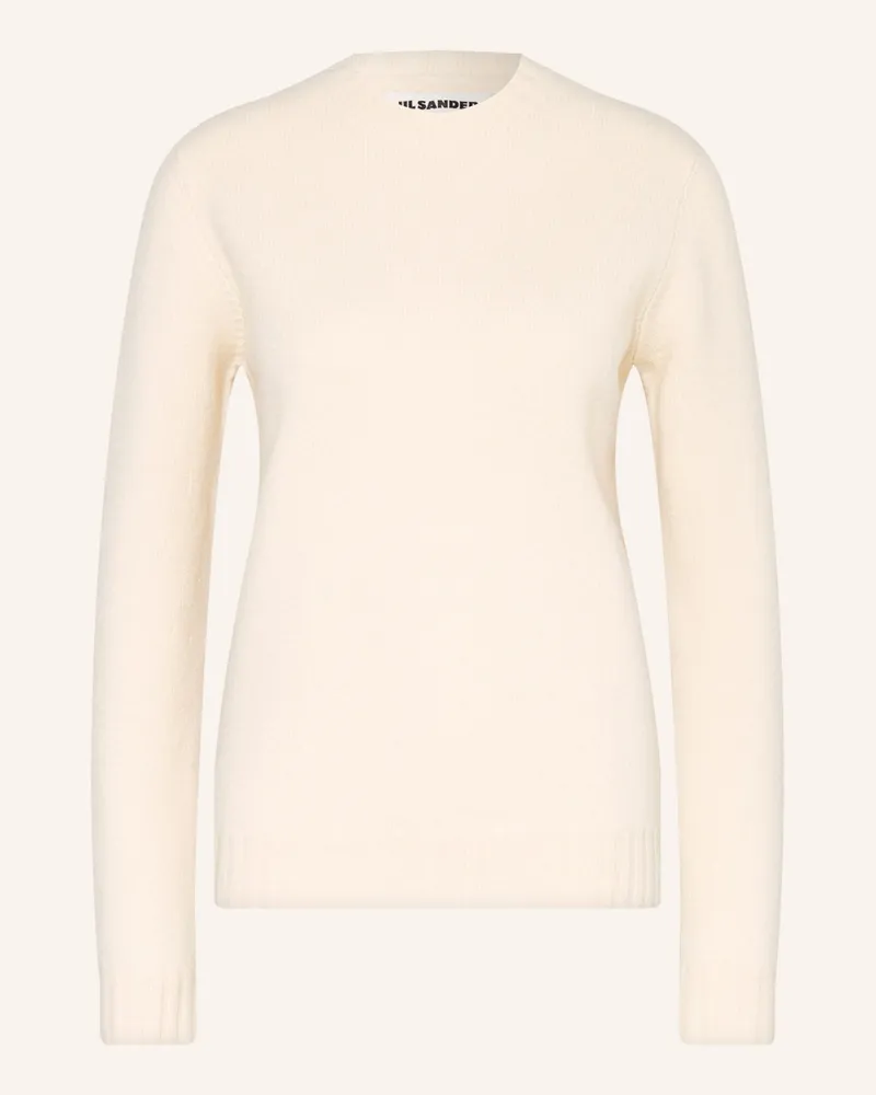 Jil Sander Pullover weiss Ecru