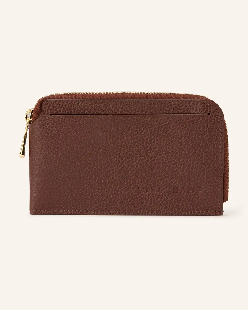 Longchamp Geldbörse braun Braun