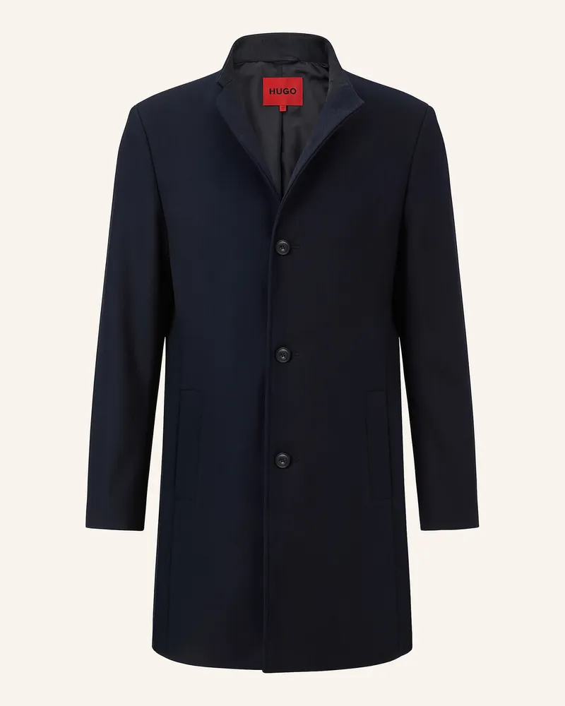 HUGO BOSS Wollmantel MINTRAX Dunkelblau